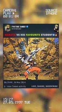 Naruto Vs Konohamaru Chunin Exam 🔥🤯