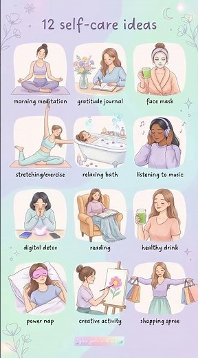 12 easy self-care ideas you can do today ✨ | boost your mood & energy