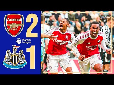Arsenal vs Newcastle 2-1 Highlights & All Goals | Gabriel Magalhaes Goal