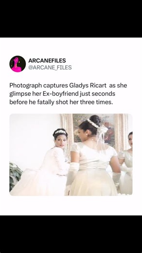 ArcaneFiles on Instagram: "On September 26,1999. In Ridgefield,New Jersey,Ricart was preparing for her upcoming wedding when the attack occurred. While Ricart was dressed in her wedding gown and posing for photos at her home with friends and family, her ex-boyfriend, Agustin (or Augustine) Garcia, entered the house carrying a briefcase. He produced a handgun and shot her multiple times, killing her in the presence of relatives and guests. Ricart had ended a long-term relationship with Garcia mon