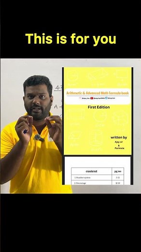 31 Chapters Maths PDF for Competitive Exams 🚀 | Arithmetic + Pure Maths Complete Notes