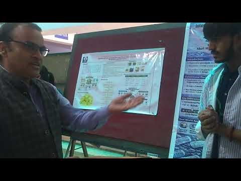Prof Anjani K Tiwari, BBAU in Poster session of International Conference on Sustainable Innovations