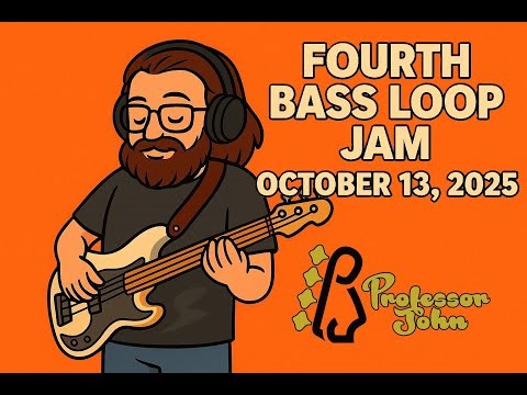 Fourth Bass Loop Jam – Live Looping Magic! | Twitch Stream Highlights (October 13, 2025)