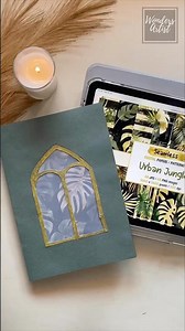 Make a Beautiful Jungle-Inspired Card 🌿 | Easy Handmade Card Idea