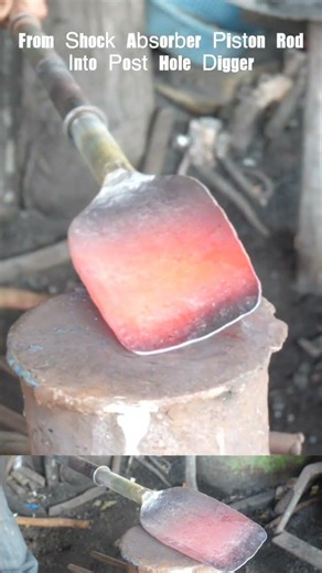 How to make a post hole digger