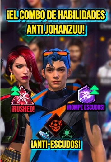 🔥 ¡COMBO DE HABILIDADES ANTI-JOHANZUU! 🔥 #freefire #garenafreefire | free fire
