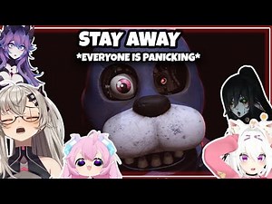 Vtubers play Five Nights at Freddy's Help Wanted: Jumpscare in VR(compilation)