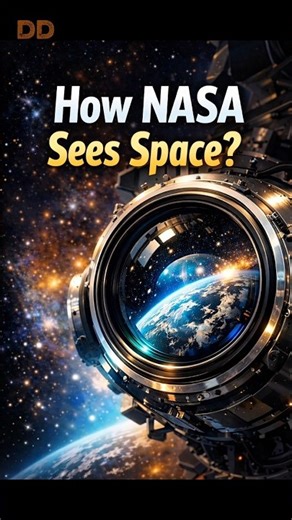 Human eye in space(hubble telescope )