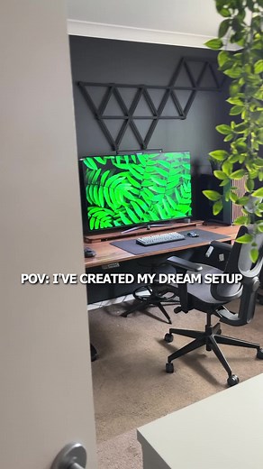 ✨ I found the perfect match for my space with @nanoleaf lighting. I've always wanted to build a contemporary setup using darker tones and wooden accents, and out of all the lights available, Nanoleaf's are by far the best. Their black light range truly transformed my setup, both during daylight and nighttime. ✨ Use my exclusive code TECHYCAVE for 15% off! Link in bio. ____________________________ 📸 Follow @techy_cave ❤️ Like & comment if you want to see more contents like this. ⚙️ Check out my