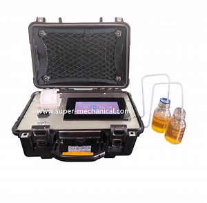 [Hot Item] Hydraulic Oil Portable Oil Particle Counter Ppm Oil Water Content Tester