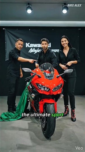 New 2026 Kawasaki Ninja ZX-4RR 🔥 Super Sport Beast! #Shorts