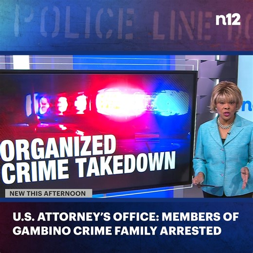 2.6K views · 20 reactions | BREAKING NEWS: The U.S. Attorney’s Office says 10 members of the Gambino crime family were arrested on racketeering charges while several other members were reportedly detained in Italy - https://bit.ly/47t7MZz | News 12 Connecticut | Facebook