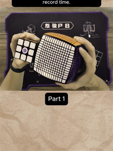 Solve the Giant 15x15 Rubik's Cube in Record Time