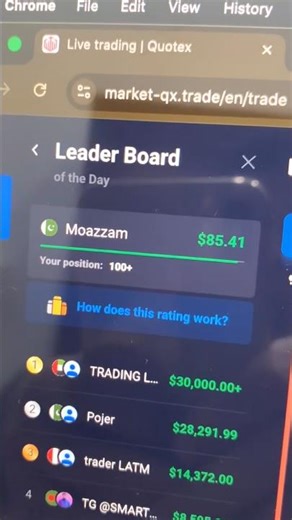 45$ to 130$ in 1 Day 😳🔥 | Quotex Trading Result #shorts #quotex