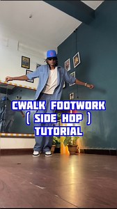 Let's break down the SIDE HOP in just 15 seconds! #jddancetutorial #cwalk #cwalking #sidehop #dancetutorial #hiphopdancetutorial | Jd Dance Tutorial
