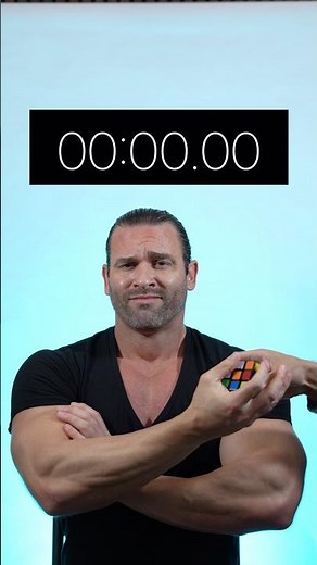 Giga Chad rubix cube world record 🗿 #worldrecord #gigachad