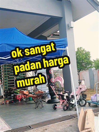 nak beli 3ftx3ft..silap 10ftx15ft😂😂tapi ok ..boleh guna untuk menda lain...ada 4 stepm.lock pun ok..Cuma yang ni bukan la yang heavy duty ...mybe yang medium..#kanopi #khemah #fyp #trending #viral