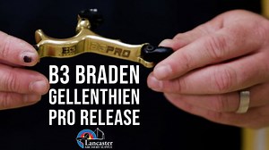 B3 Archery recently teamed up with professional archer Braden Gellenthien to introduce the all-new B3 Braden Gellenthien Pro and Ghost releases. Featuring an all-new pelican sear, this release will be a dream for tournament archers looking to make micro-adjustments on the range. Click the links below to learn more! B3 Braden Gellenthien Pro Release: https://bit.ly/2V6YHT1 B3 Braden Gellenthien Ghost Release: https://bit.ly/3mftjxB | Lancaster Archery Supply