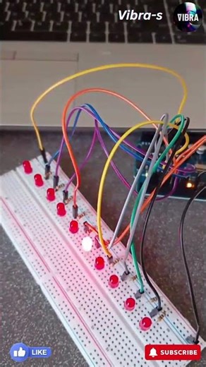 Who remembers KITT? 🚗 Knight Rider LED System using Arduino 🚨