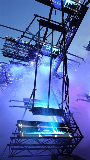 PANTERRA | MASS-IV 001 2025 PANTERRA X DZEN The installation invites the viewer into a data stream. Its tilted, horizontal structure appears as a... | Instagram