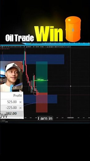 Scalping OIL (ORB trading strategy LIVE) #tradewithpat