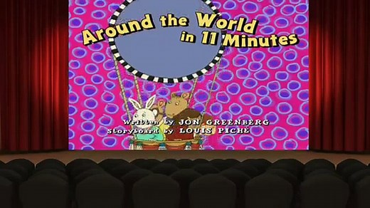 Arthur S14E07 Around the World in 11 Minutes Muffy and the Big Bad Blog