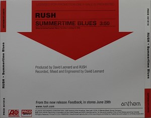Rush - Summertime Blues