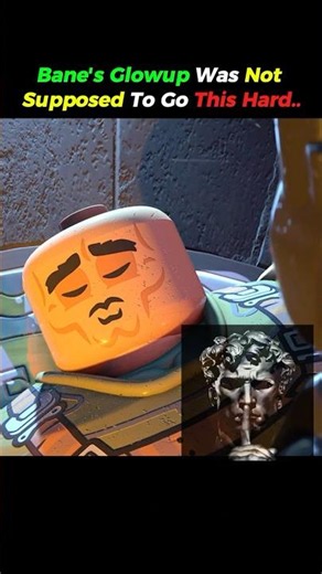 Bane's Glowup was not supposed to go this hard...🗿 #lego #batman #legobatman #shorts