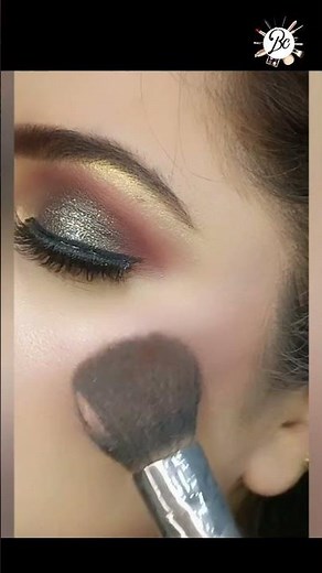 Easy Party Eye Makeup | Step by Step Eye Makeup for Beginners | Beauty Connection #shorts #makeup