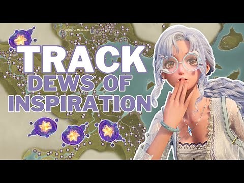 How to use the new Infinity Nikki Map for tracking Dews of Inspiration