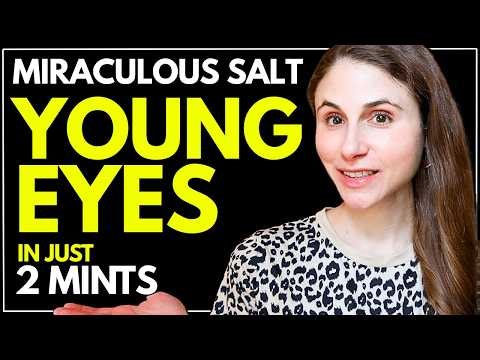 The Secret with SALT to Eliminate Under-Eye Bags and Wrinkles at Home | Dr. Dray