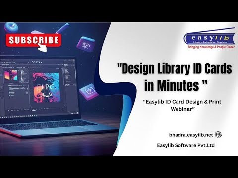 How to Design & Print Student & Staff ID Cards in Easylib | Full Webinar ‪@easylibdemo‬