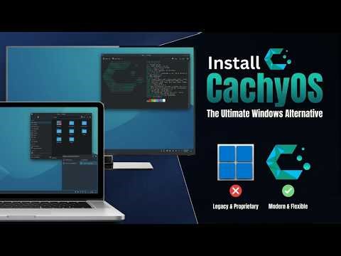 Install Cache OS on Pc/Laptop (Full Guide 2026) | Best Windows Alternative