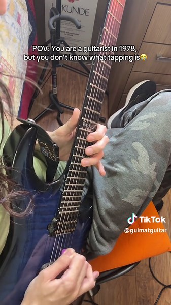 Guitarist's POV: Exploring Tapping Techniques in 1978