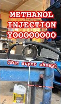 DIY water/methanol injection kit is showing promise!! #shorts #truck #diy #custom #sick #trending