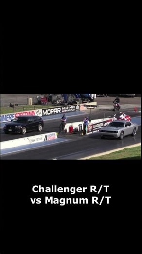 Challenger R/T vs Magnum R/T!