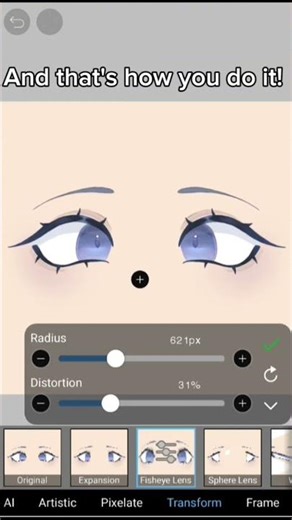Tutorial on the fisheye trend! #art #arttutorial #tutorial #eyes #drawing