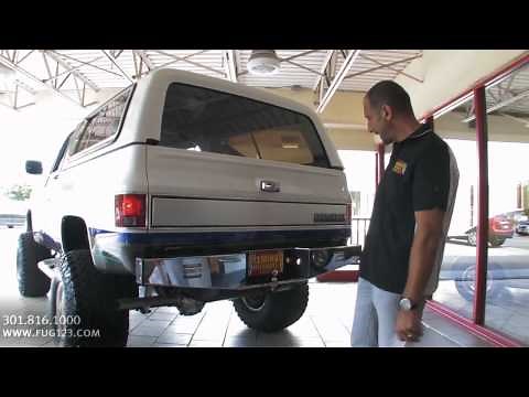 1989 Chevrolet K5 Blazer for sale with test drive, driving sounds, and walk through video