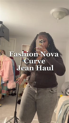 $20 & Under Fashion Nova Curve Jeans Try On Haul