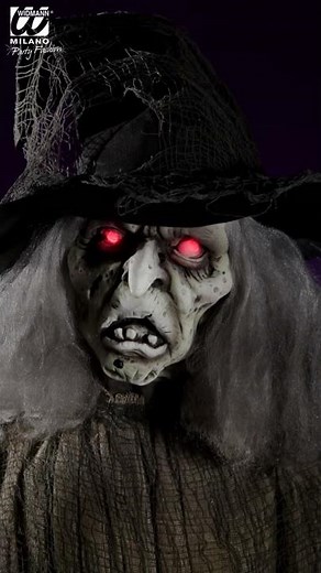 Leuchthexe Halloween Deko