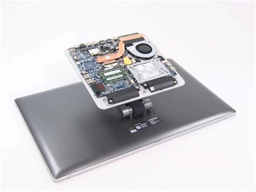 How to Remove the Computer Base for Inspiron 2350
