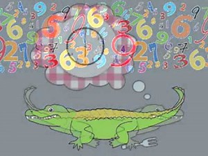 Number Eating Alligator Song