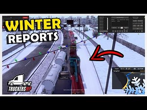 A LOT of Bans in the SNOW | TruckersMP