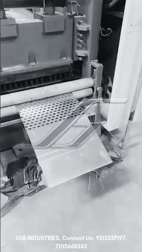 Automatic Perforating Machine - PPS600 (Servo Feed) #perforatingmachine #perforationmachine
