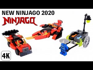 新商品 2セット レゴ ニンジャゴー レガシー 2020 マーチャント アバター ジェイ 30537 コンボチャージャー 30536 / LEGO NINJAGO Build ＆ Review