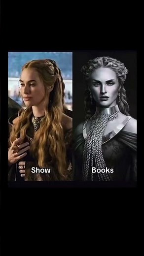 Games of Thrones characters- Show VS Book.. #gamesofthrones