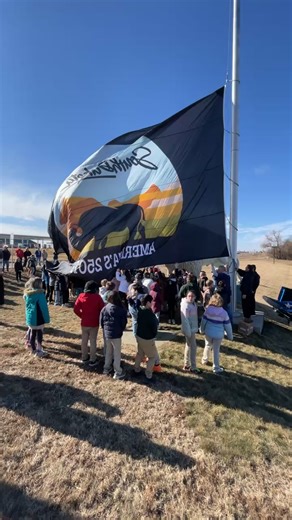 Raising South Dakota’s 250 flag at Prostrollo’s | KJAM Radio - Madison, SD