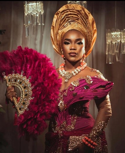 African Traditional Wedding Handfan Asoebi Nigerian Wedding Fan Feather Handfan Igbo Traditional Wedding Yoruba Wedding Handfan Handfan - Etsy