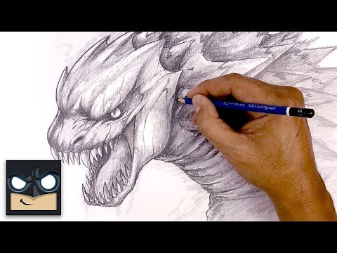 How To Draw Godzilla | Beginner Sketch Tutorial (Step-by-Step)