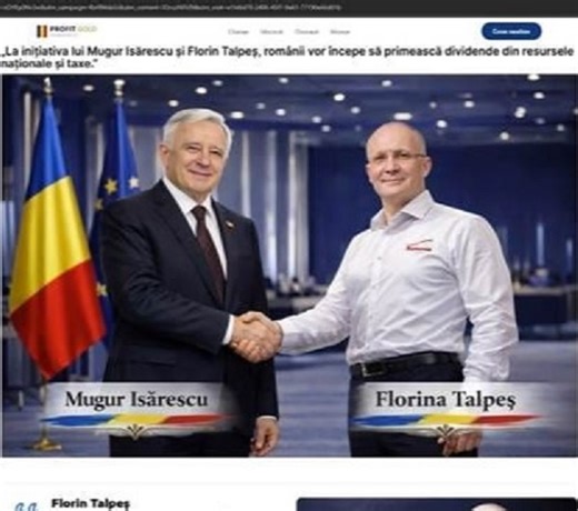 Bitdefender: Imaginea lui Mugur Isărescu și cea a lui Florin Talpeș, folosite într-o înșelătorie online cu investiții